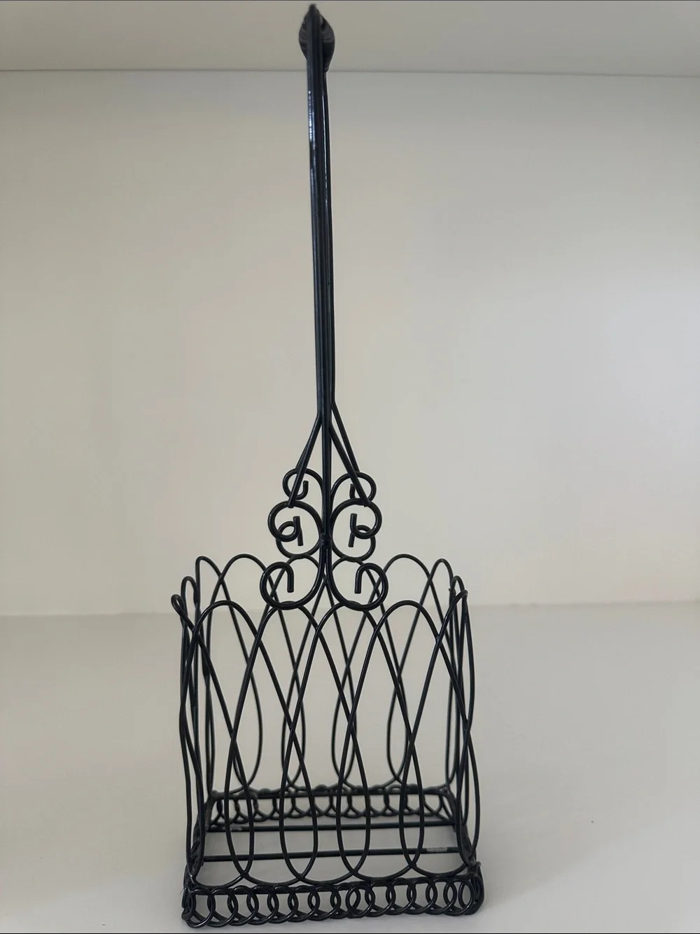 Sur La Table Glass Cruet Set with Metal Caddy